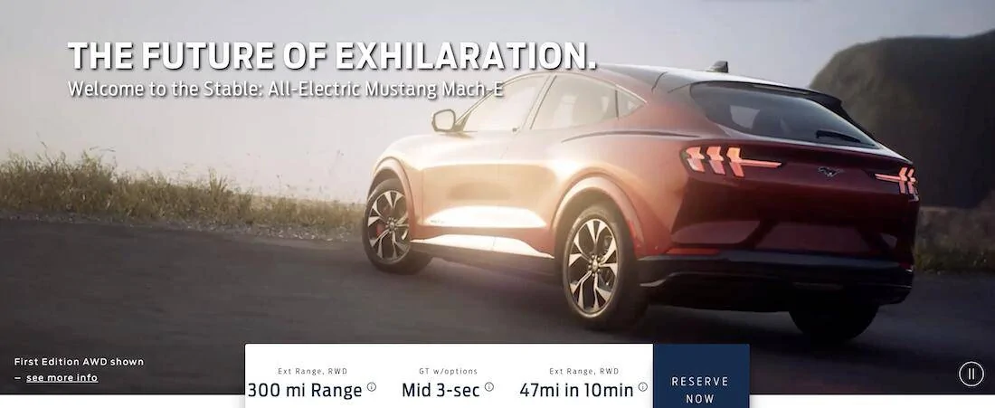 Ford Mustang Mach-E Discovered 2021 Mustang Mach E official page w/ pricing, models, specs, video etc.!! MachE-14