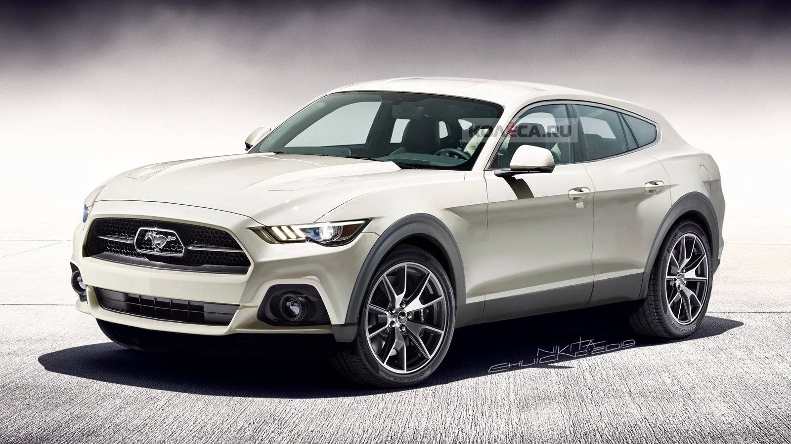 Ford Mustang Mach-E Best Mach E Rendering? 6afed5fb-ford-mustang-crossover-render-1
