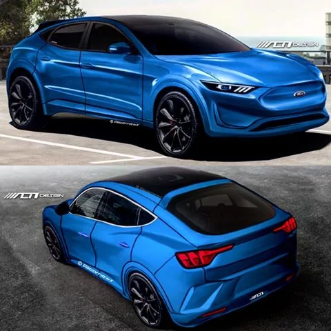 Ford Mustang Mach-E Best Mach E Rendering? 1570934241146