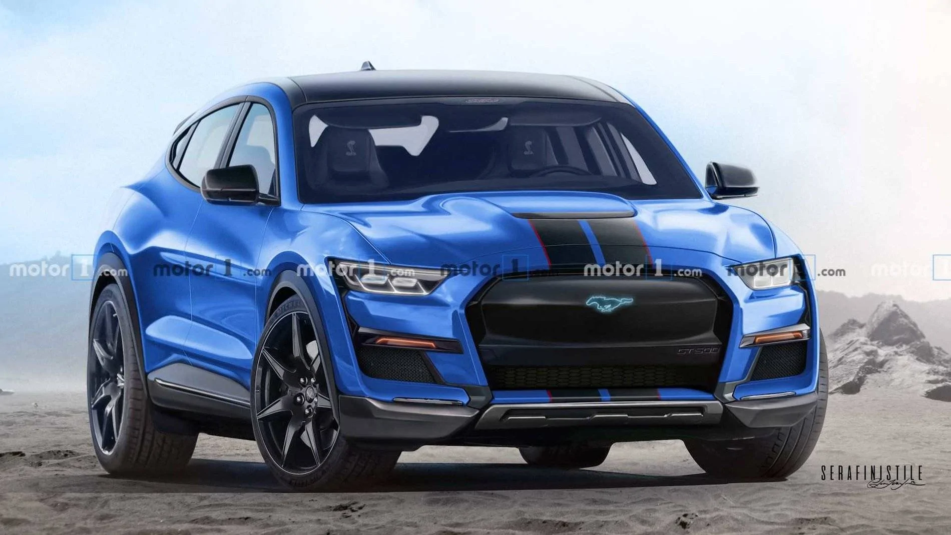 Ford Mustang Mach-E Modified Mach-E pics/renders 2020-shelb-e-mustuang-mach-