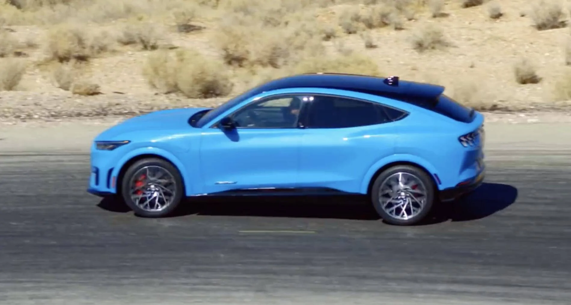 Ford Mustang Mach-E GRABBER BLUE Mach-E Photos Screen Shot 2019-11-17 at 10.55.06 PM