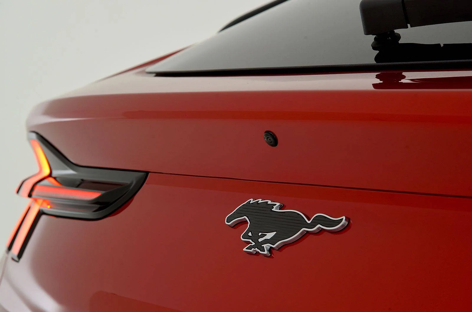Ford Mustang Mach-E RAPID RED METALLIC Mach-E Photos Rapid Red Mustang Mach-E 7