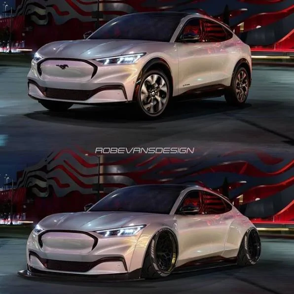 Ford Mustang Mach-E Modified Mach-E pics/renders mach_e_robevansdesign