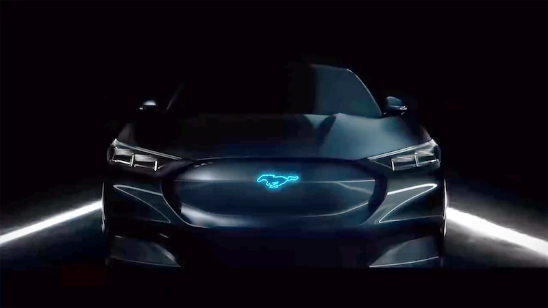Ford Mustang Mach-E Our Mach E Digital Preview! Ford-Mustang-Hybrid-Teaser-Enhanced