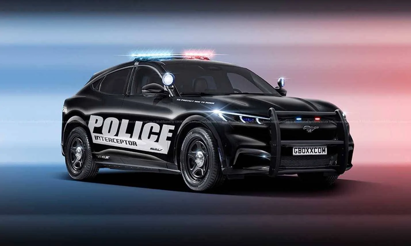 Ford Mustang Mach-E Mach-E as Police Interceptor ford-mustang-mach-e-police-interceptor-rendering-by-aksyonov-nikita