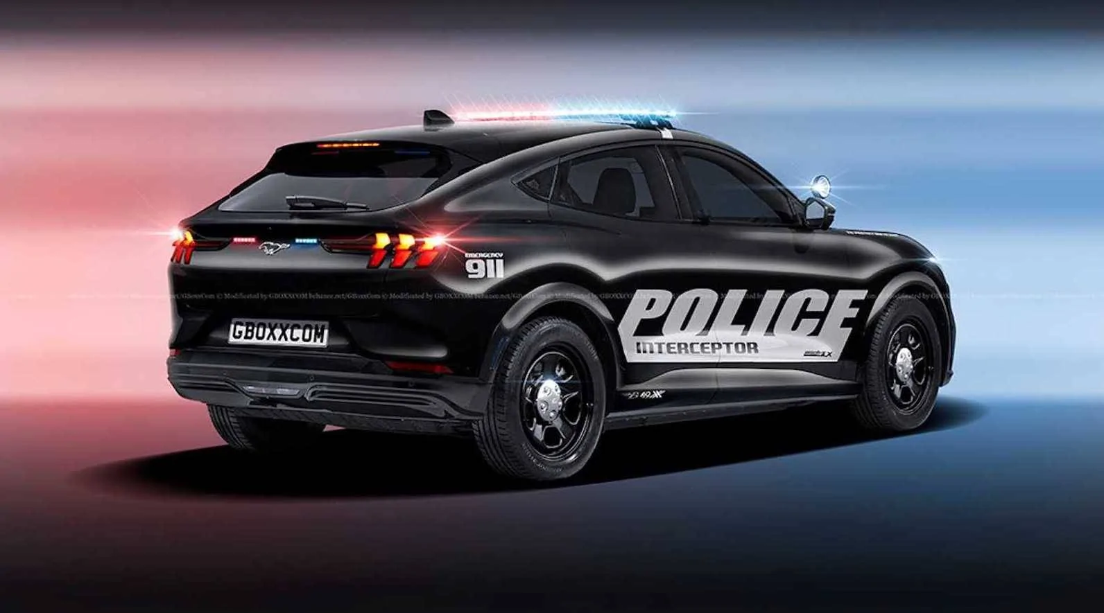 Ford Mustang Mach-E Mach-E as Police Interceptor ford-mustang-mach-e-police-interceptor-rendering-by-aksyonov-nikita-3