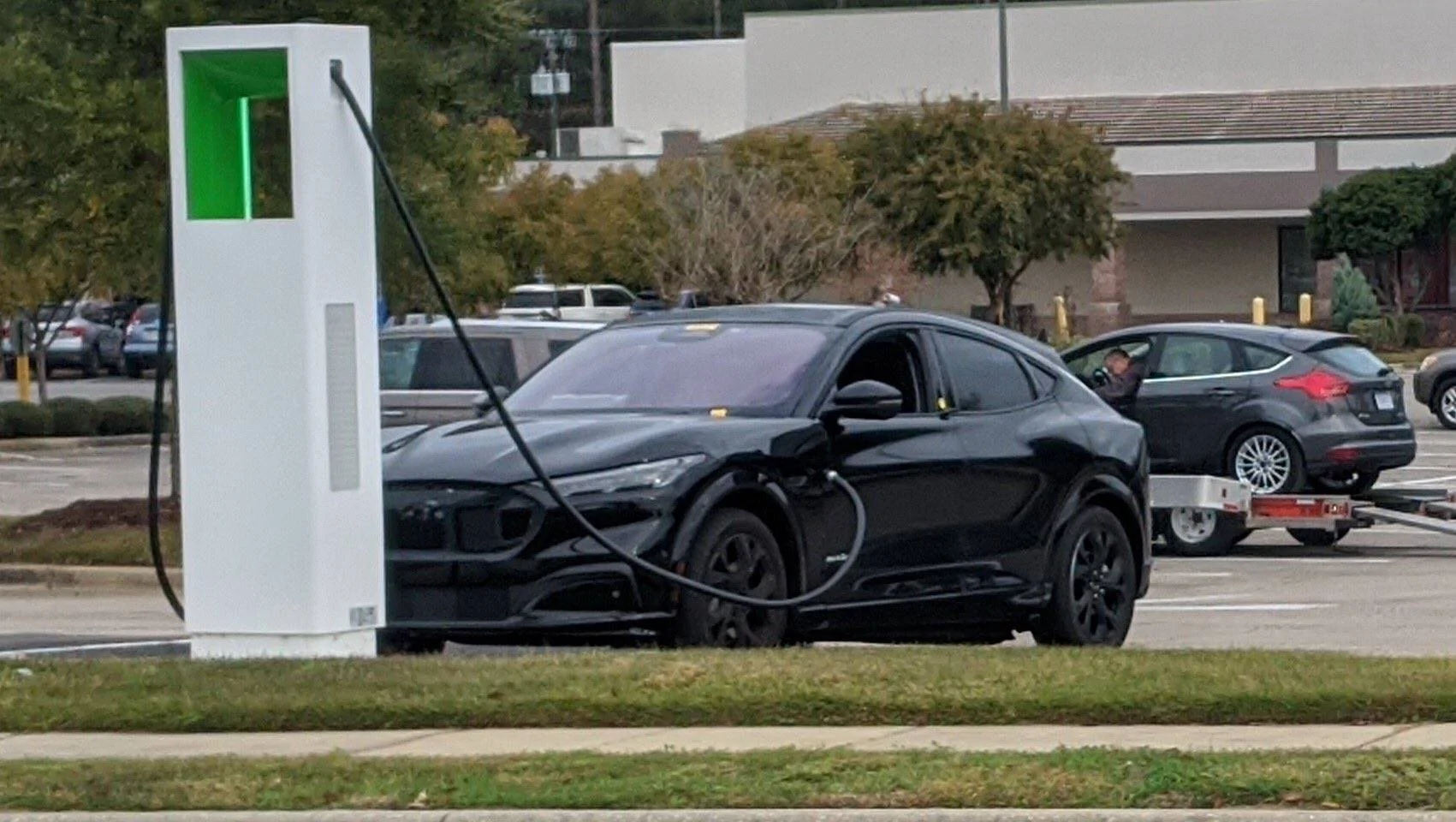 Ford Mustang Mach-E SHADOW BLACK Mach-E Photos Black Mach-E Spotted 1