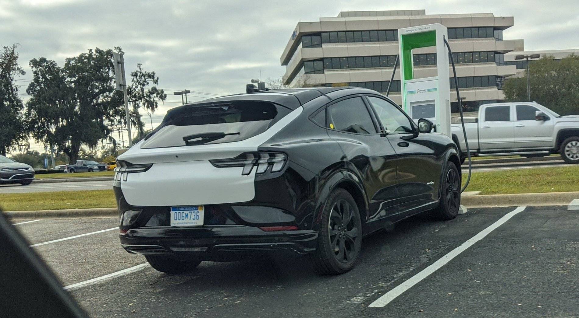 Ford Mustang Mach-E Mach-E Spotted Undisguised In The Wild Black Mach-E Spotted 2