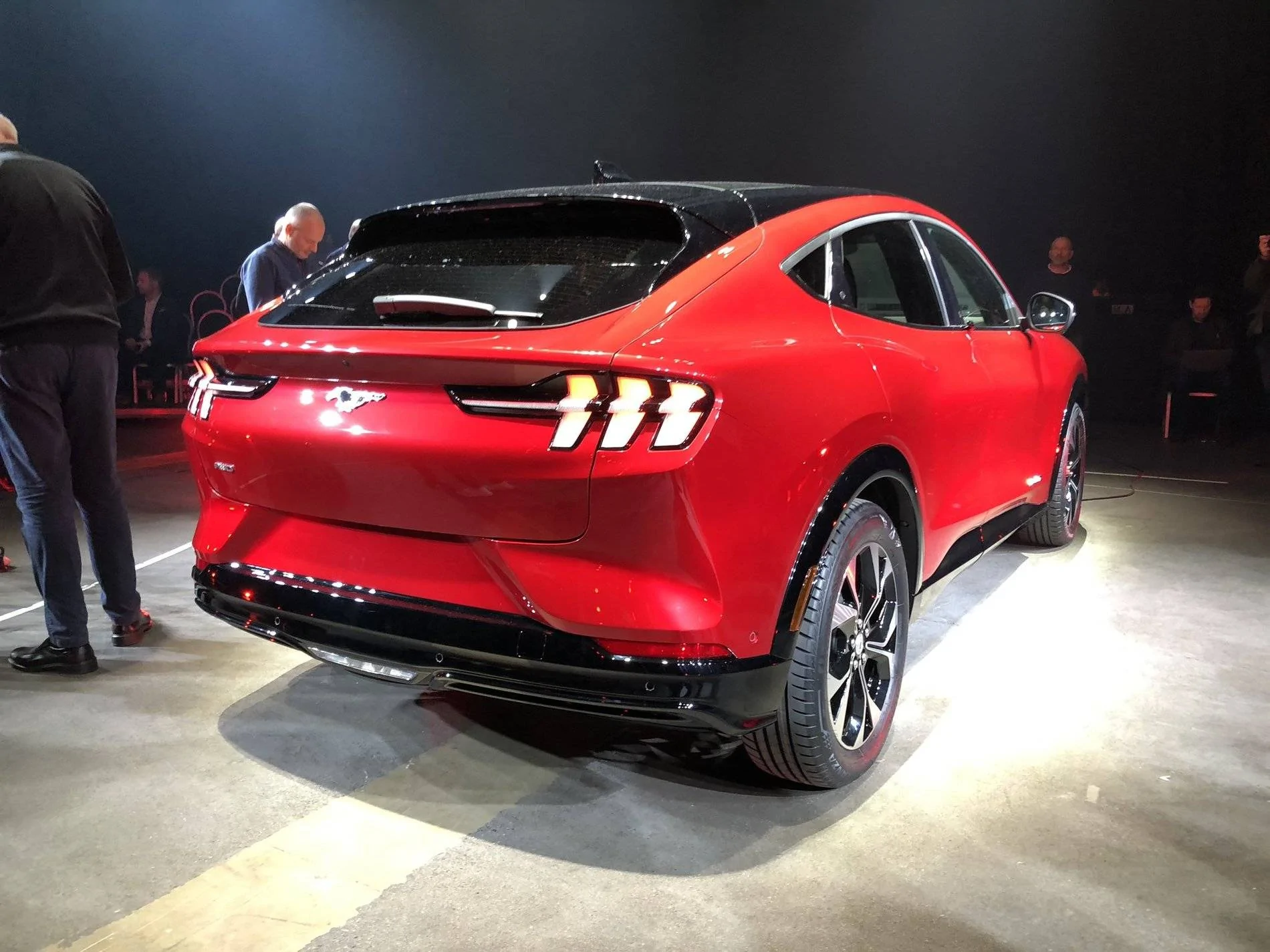 Ford Mustang Mach-E Mach-E launch photos from Norway Mach-E Rapid Red Real Life Norway 3