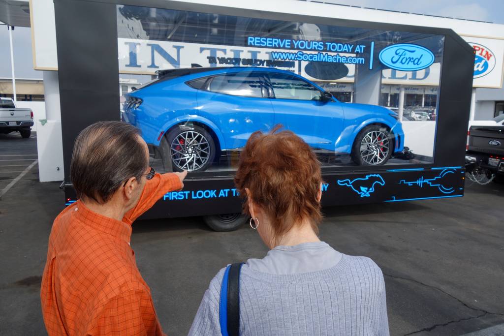 Ford Mustang Mach-E Photos From Mach-E Reception Event at Galpin Ford Mach-E Galpin 3
