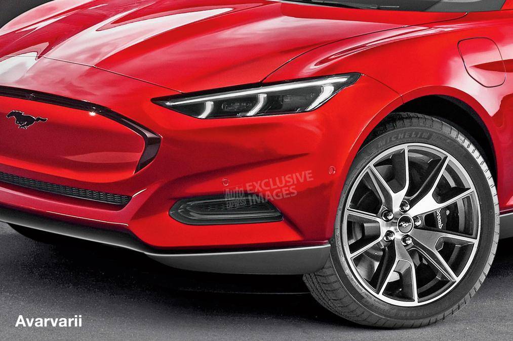 Ford Mustang Mach-E Baby Mustang Mach-E Rumored to be Coming! baby_ford_mustang_mach-e_-_front_detail_watermarked