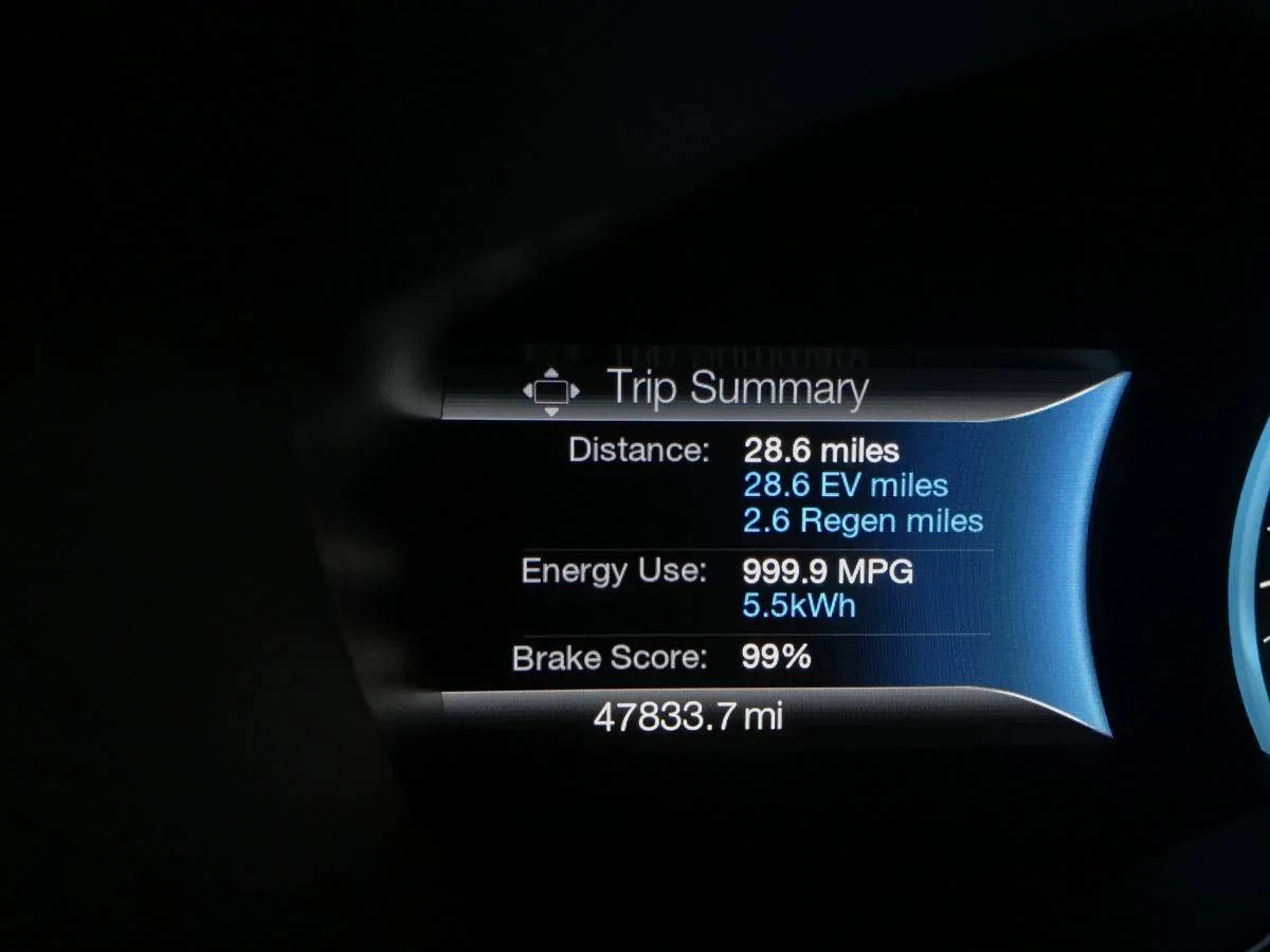 Ford Mustang Mach-E Range and efficiency of the competition cmax with 55 kWh capacity at 48k