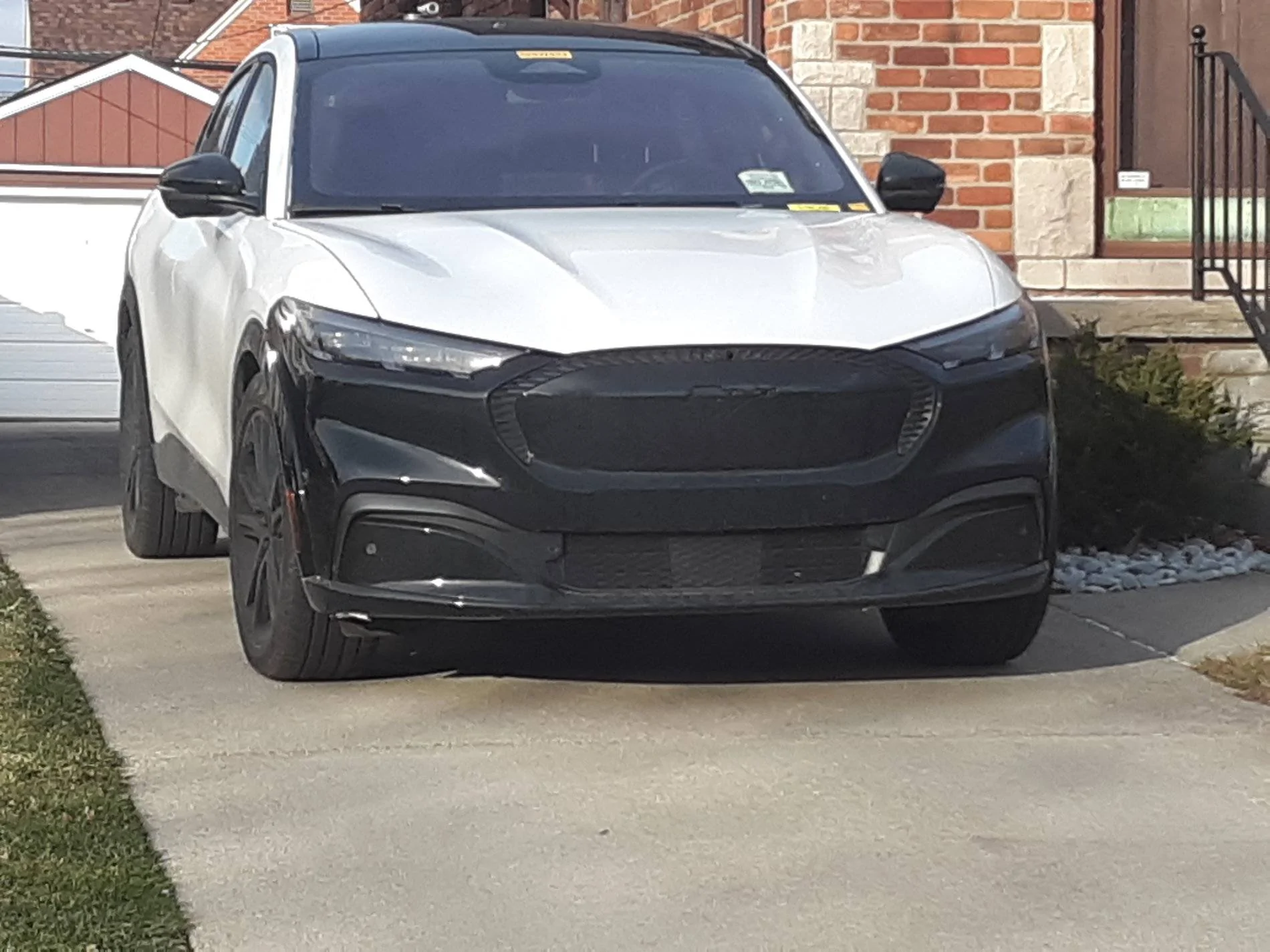 Ford Mustang Mach-E Pictures of Mach E Prototype - Trev9667 on Youtube 20191215_145849