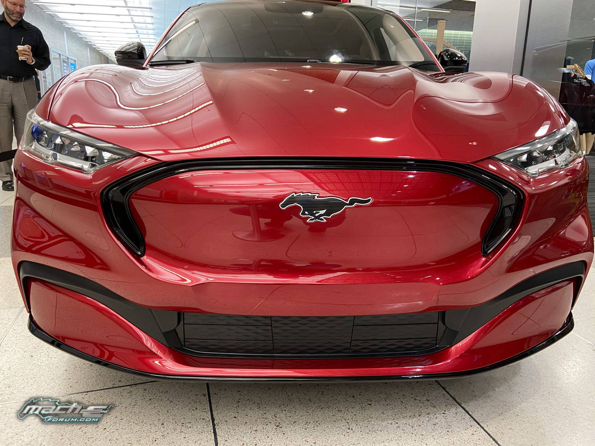 Ford Mustang Mach-E RAPID RED METALLIC Mach-E Photos Rapid Red Metallic Mustang Mach-E 8
