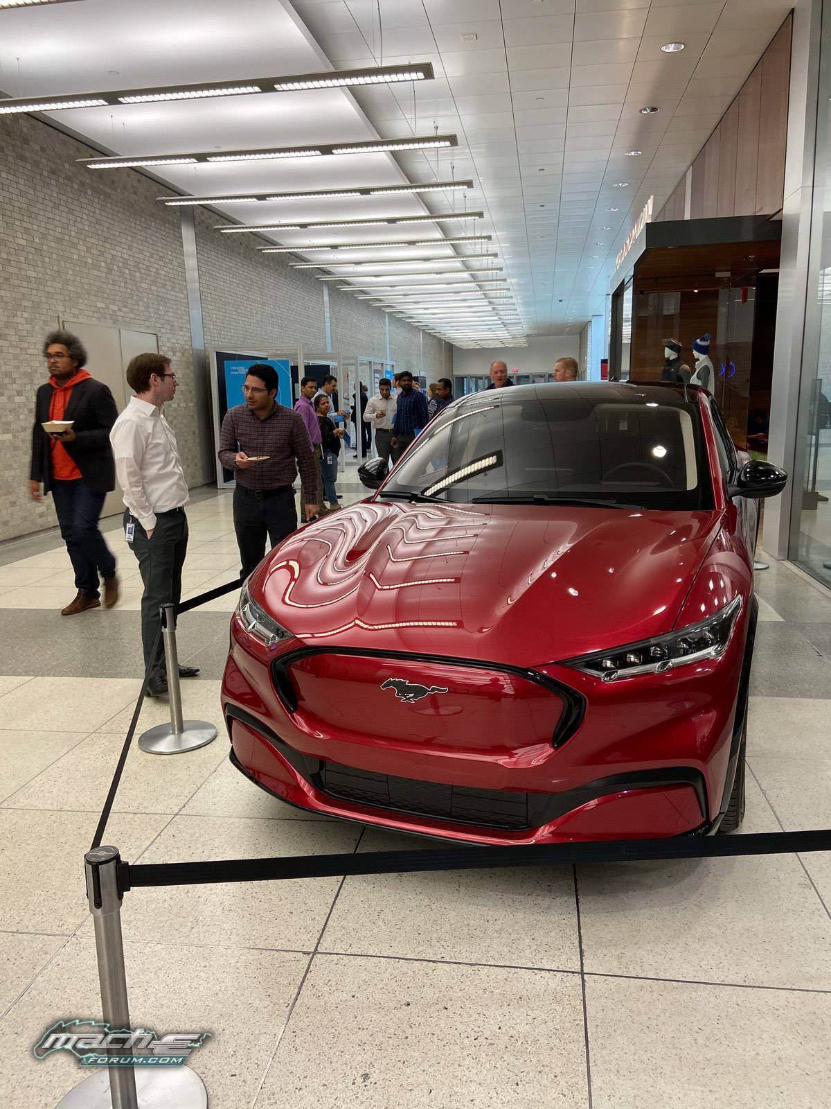 Ford Mustang Mach-E RAPID RED METALLIC Mach-E Photos Rapid Red Metallic Mustang Mach-E 20
