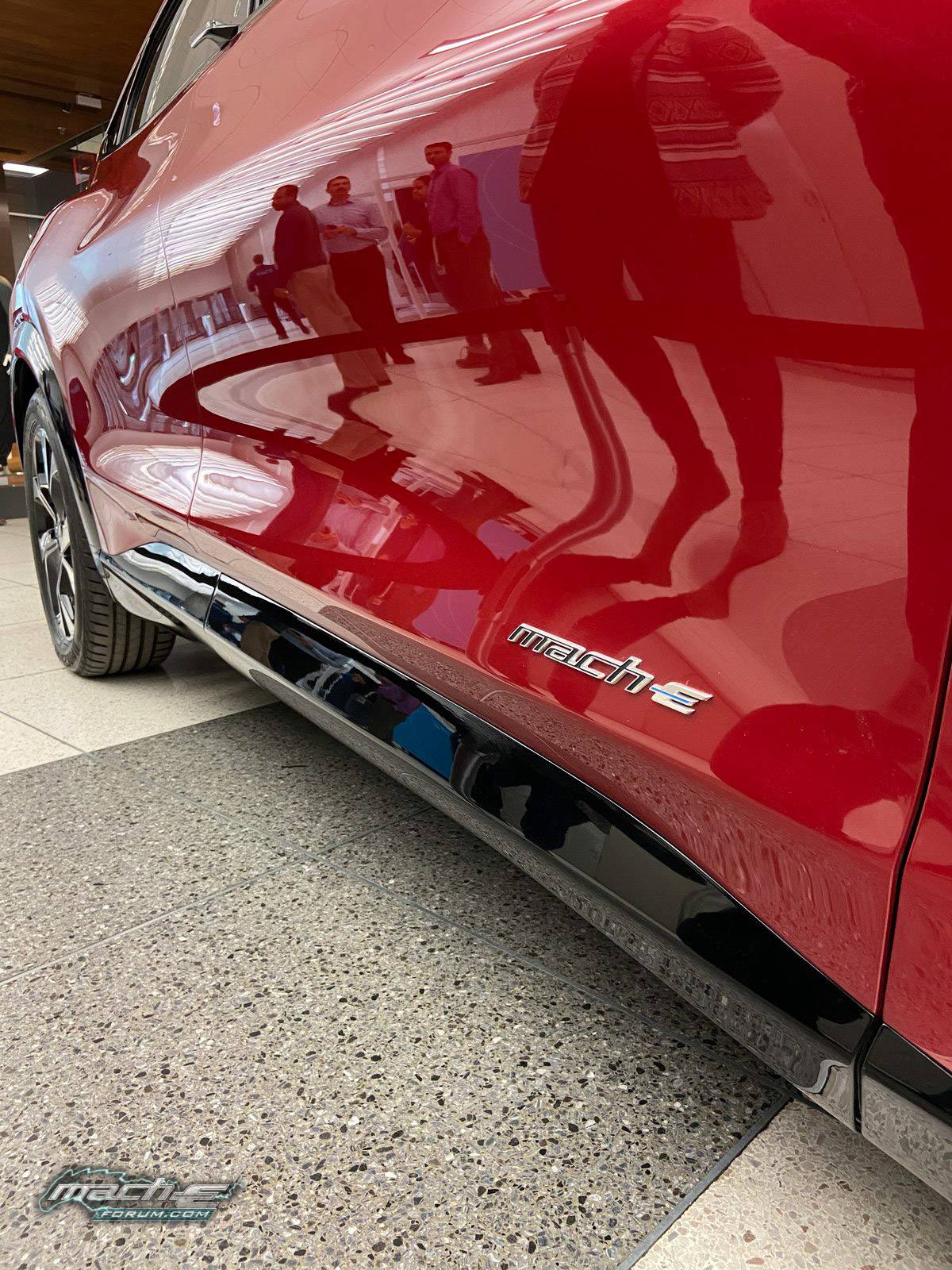 Ford Mustang Mach-E RAPID RED METALLIC Mach-E Photos Rapid Red Metallic Mustang Mach-E 21