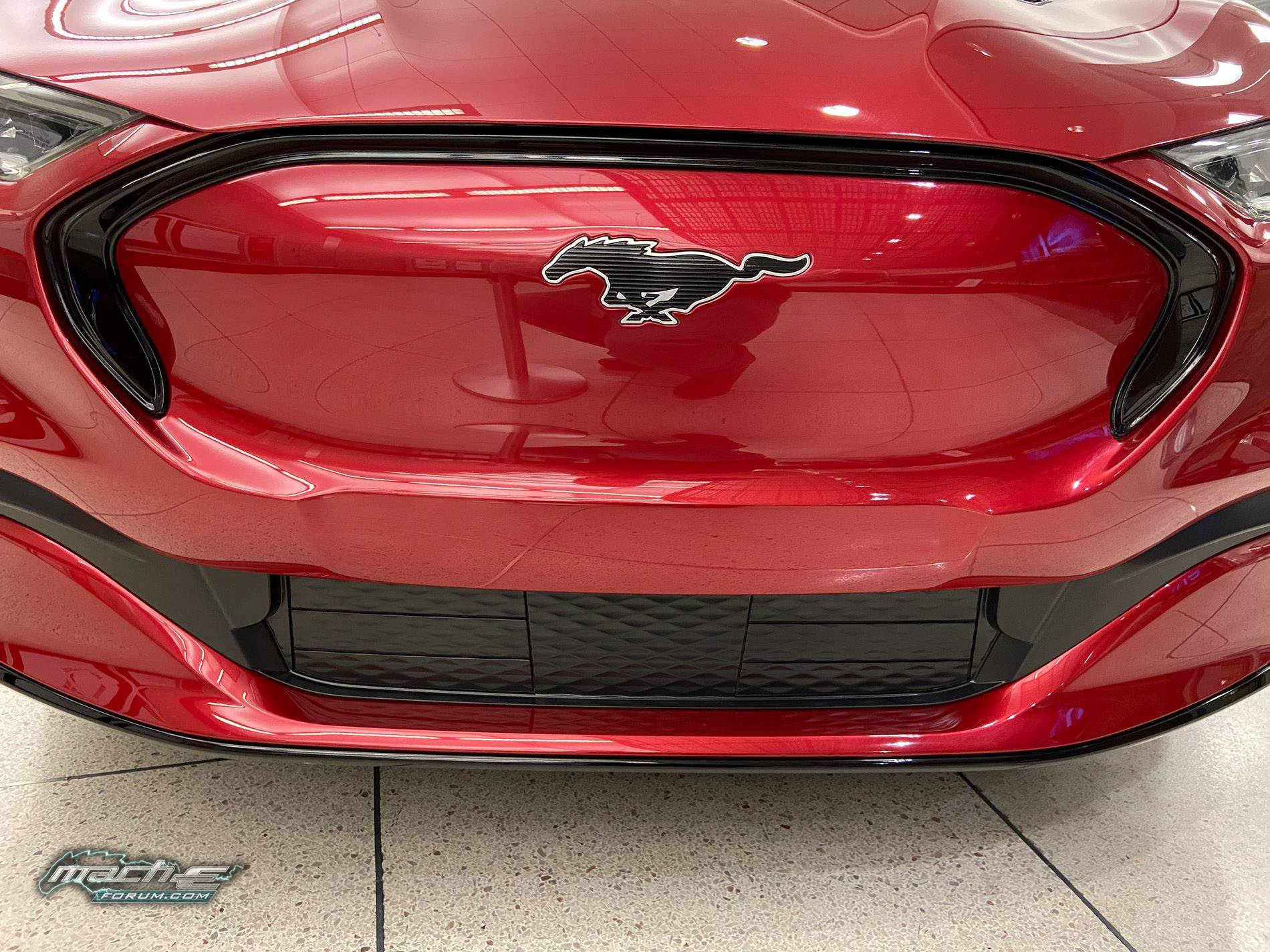 Ford Mustang Mach-E RAPID RED METALLIC Mach-E Photos Rapid Red Metallic Mustang Mach-E 28