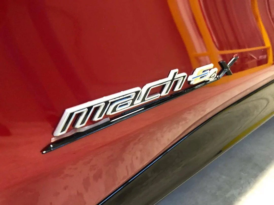 Ford Mustang Mach-E RAPID RED METALLIC Mach-E Photos rapid-red-mach-e-4