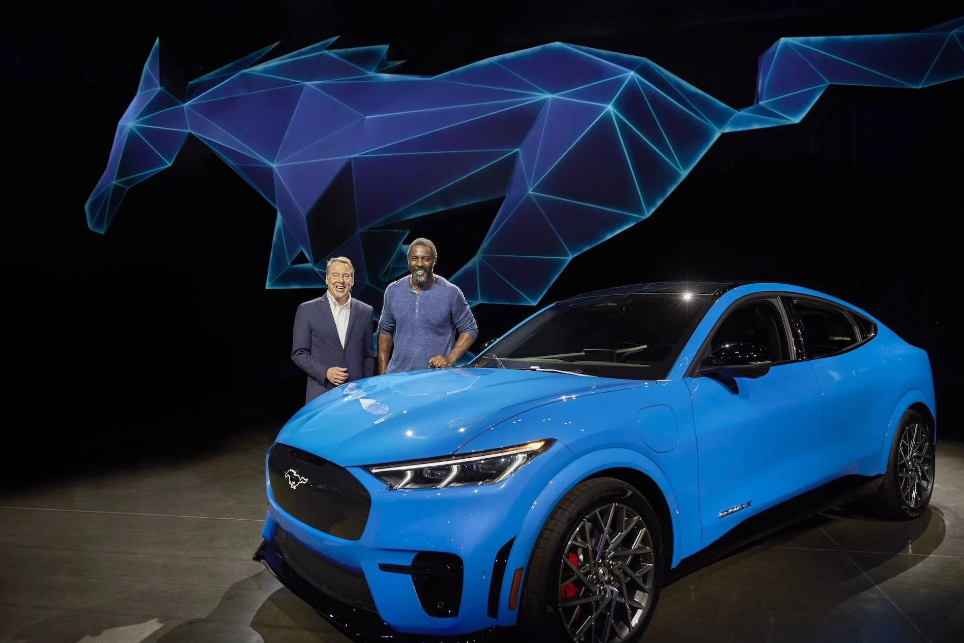 Ford Mustang Mach-E GRABBER BLUE Mach-E Photos reveal-grabber-blue-mach-e-jpg