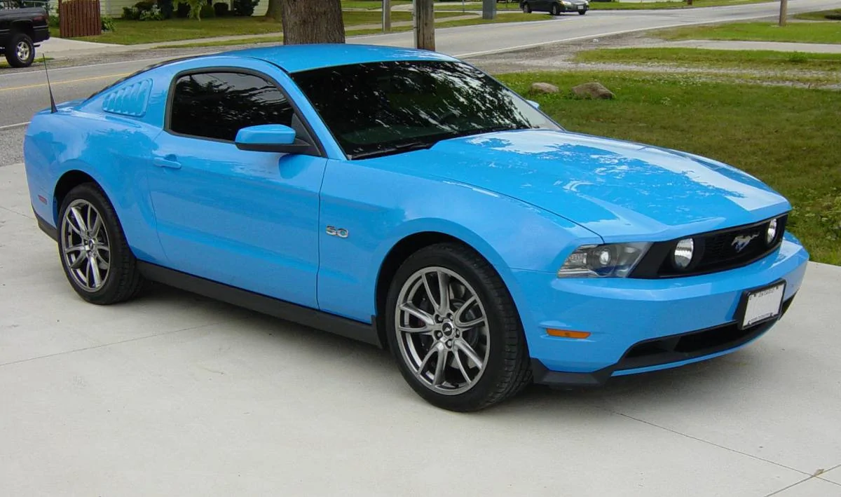 Ford Mustang Mach-E GRABBER BLUE Mach-E Photos mustang2014grabberblu