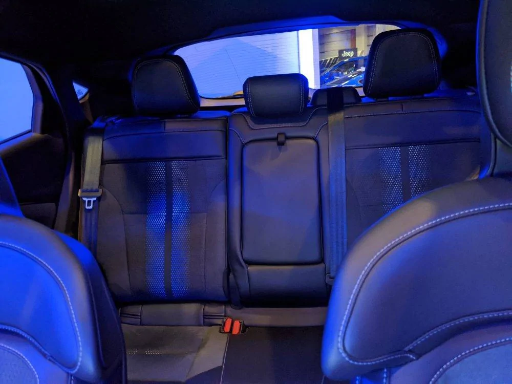 Ford Mustang Mach-E Mach-E stole the show in D.C. (Washington Auto Show) Ford-Mustang-Mach-E-rear-seats