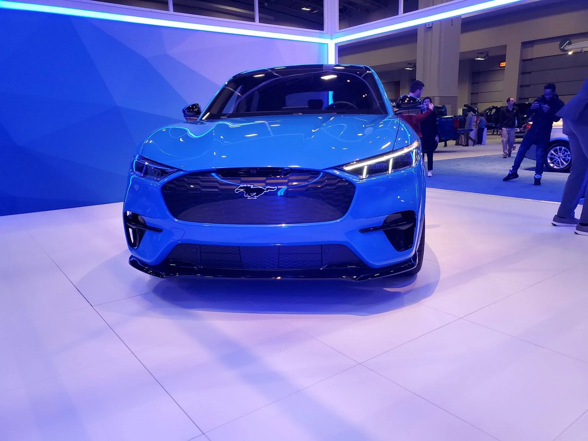 Ford Mustang Mach-E Mach-E stole the show in D.C. (Washington Auto Show) 20200125_175921