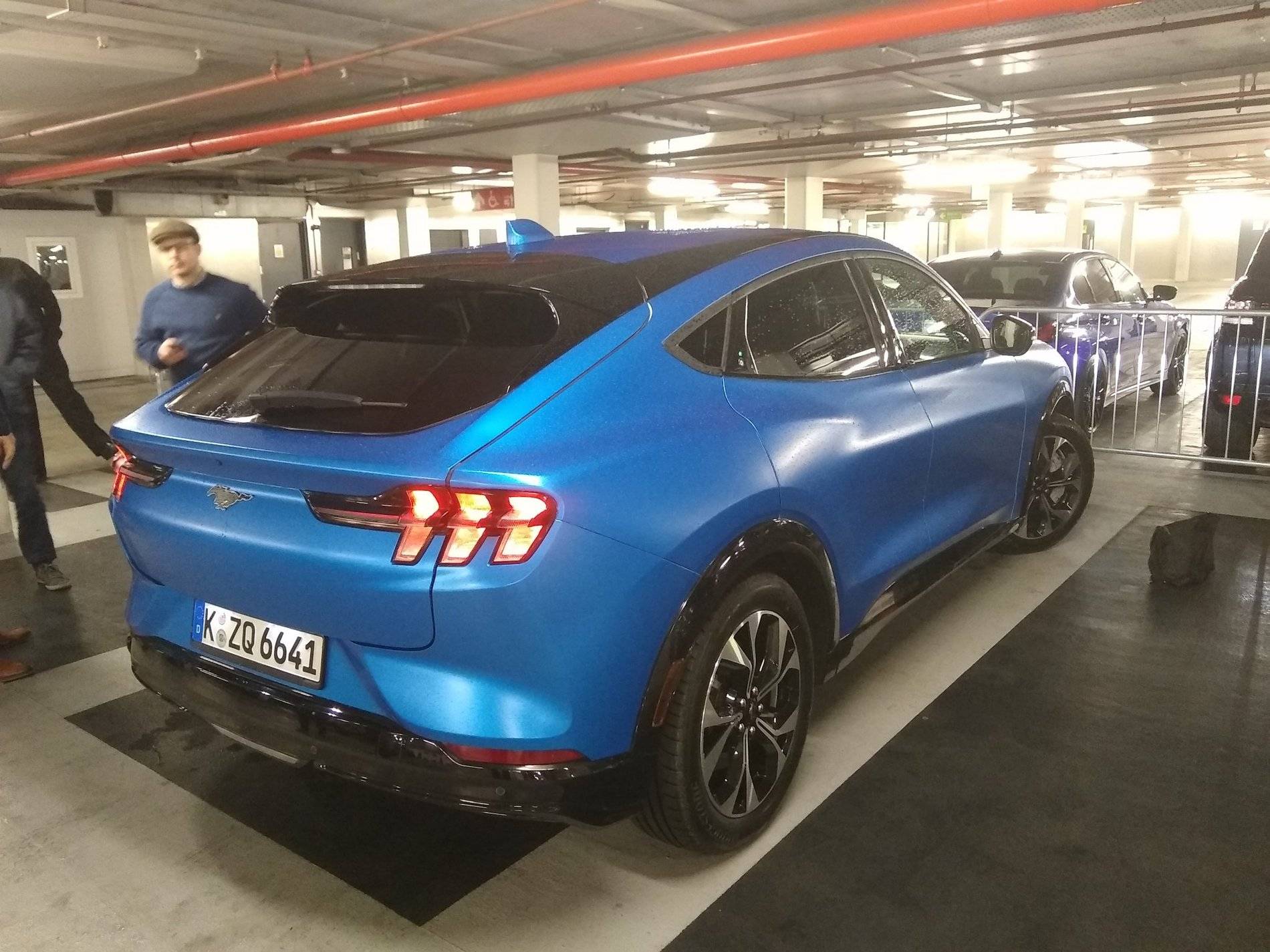 Ford Mustang Mach-E Mach-E Makes UK Debut in Stunning Satin Blue Frozen-Satin-Blue-Mach-E-33
