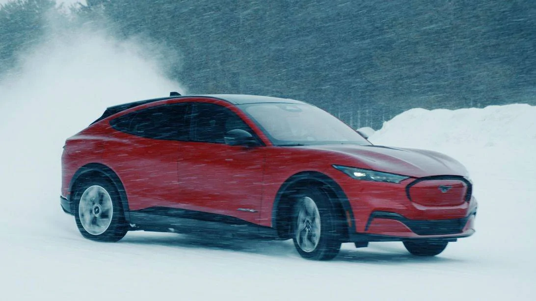 Ford Mustang Mach-E CNET Roadshow: Mach-E Mustang AWD First Ride Review! (Winter Driving) 2021-ford-mustang-mach-e-70