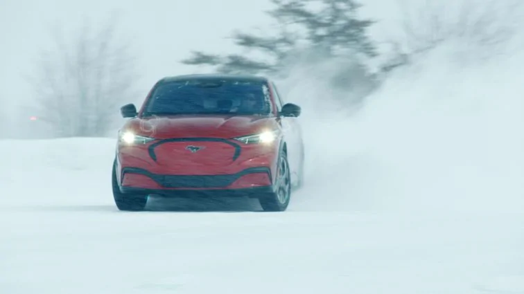 Ford Mustang Mach-E CNET Roadshow: Mach-E Mustang AWD First Ride Review! (Winter Driving) 2021-ford-mustang-mach-e-63
