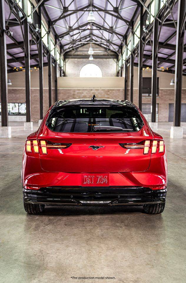 Ford Mustang Mach-E RAPID RED METALLIC Mach-E Photos Red-Ford-Mustang-Mach-E-3