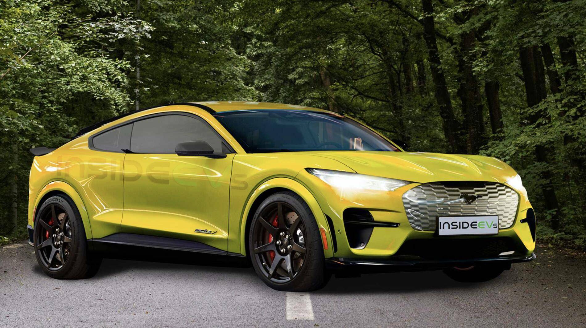 Ford Mustang Mach-E What if: Mach-E as a Coupe Mach-E 2 Door Coupe