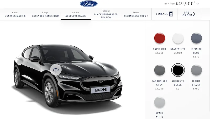 Ford Mustang Mach-E UK Pricing Lowered For RWD Extended Range Mach-E, Qualifying  Some Configurations For Tax Credit Screen Shot 2020-04-01 at 8.14.09 AM