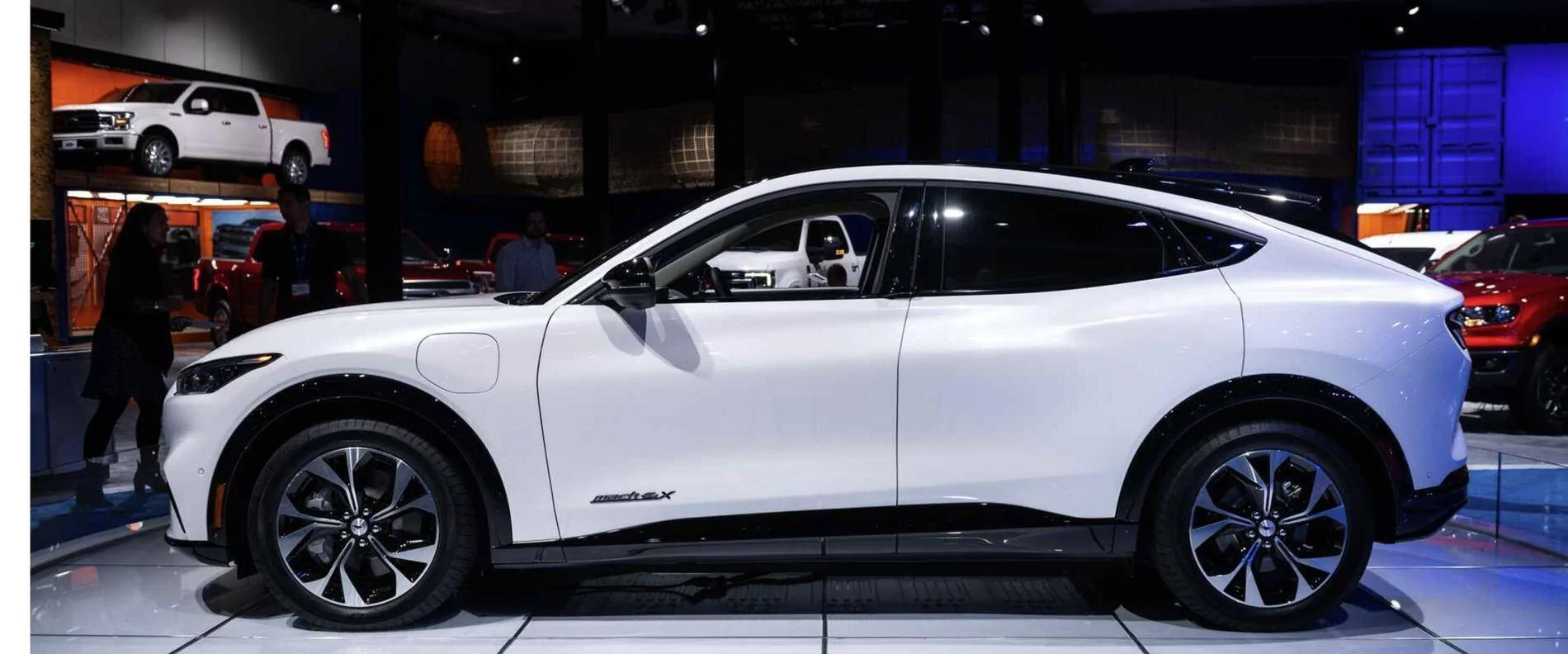 Ford Mustang Mach-E 2021 Mach-E vs Model Y -- Specs and Styling Compared Mach 