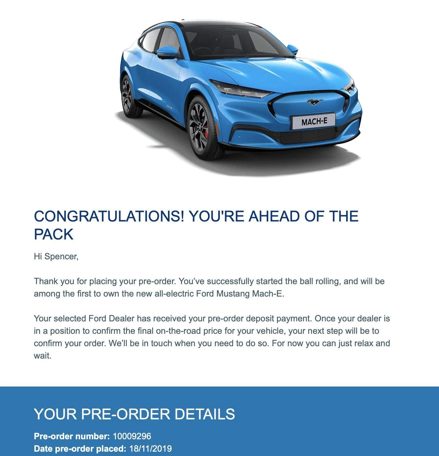 Ford Mustang Mach-E UK Customers Screenshot 2020-12-12 at 21.03.36
