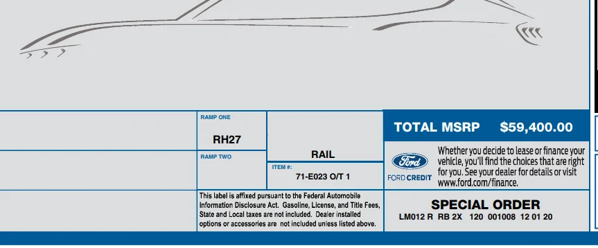 Ford Mustang Mach-E OKTB today..? rail