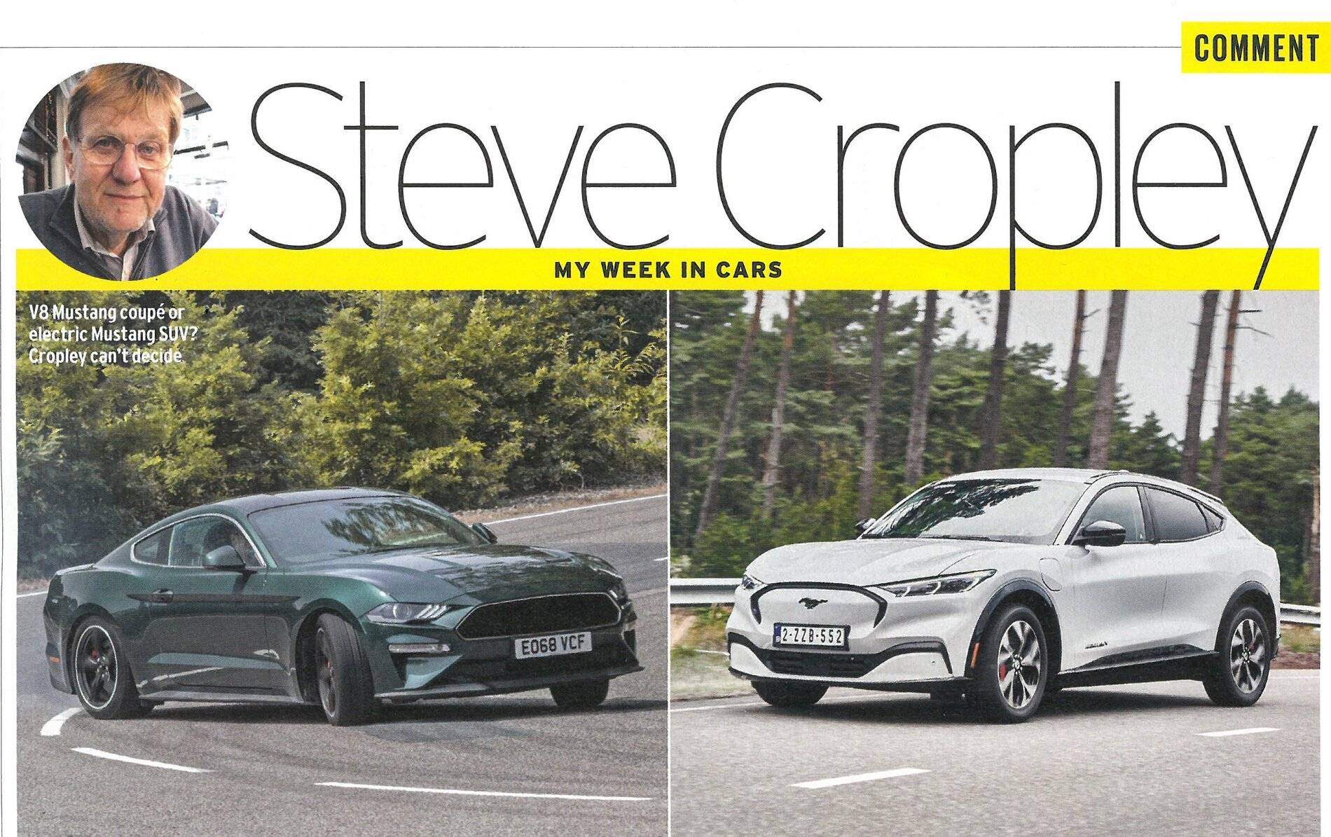 Ford Mustang Mach-E UK Customers Steve Cropley Autocar