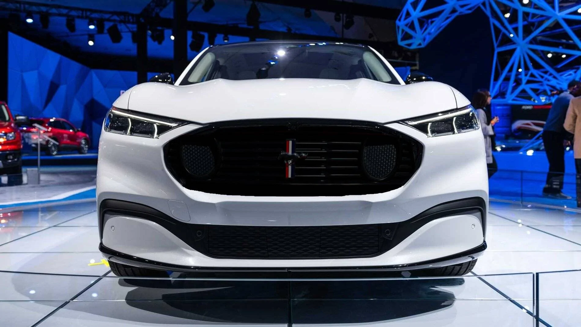 Ford Mustang Mach-E Grille Wrap mock-ups MachEBoss