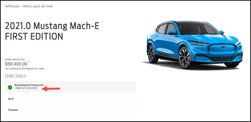 Ford Mustang Mach-E Update on Mach-E launch progress from engineering friends in Mexico 1608212800728