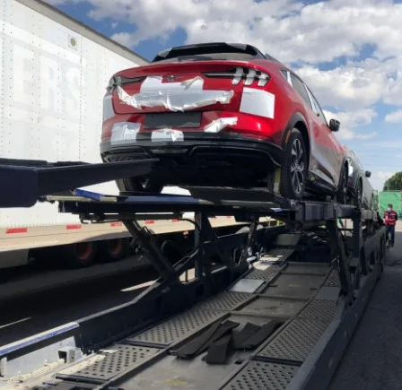 Ford Mustang Mach-E These Mach-E are on their way to customers (per Mike Levine) 1608307197231