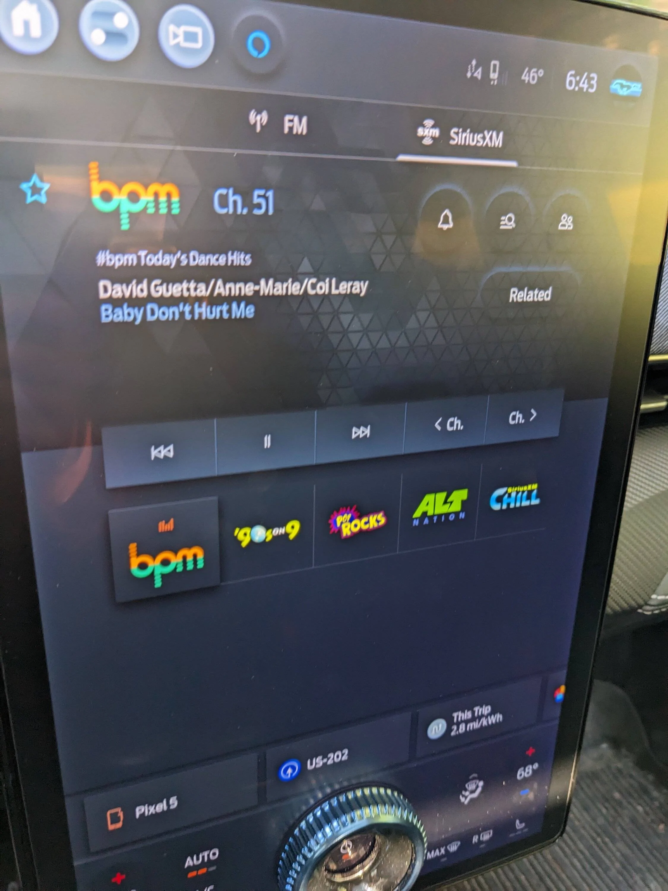 Ford Mustang Mach-E Xm presets missing? PXL_20230525_104307771
