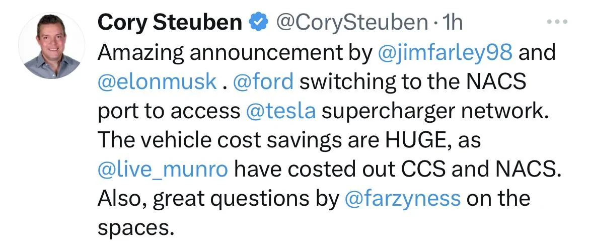 Ford Mustang Mach-E Mach-E to gain access to Tesla Superchargers! Get standard NACS port starting 2025! [⚠️ ADMIN WARNING: NO POLITICS / SOCIAL / MUSK COMMENTARY] DB737A1C-2C3D-4ED8-9C3E-AA9511F1BB7B