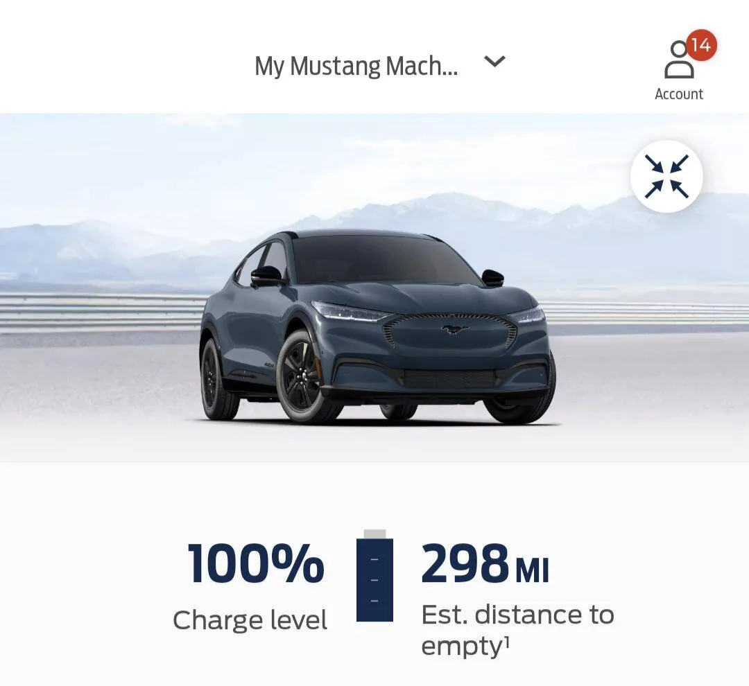 Ford Mustang Mach-E Estimated Range really does adjust to driving data Screenshot_20230527-105931