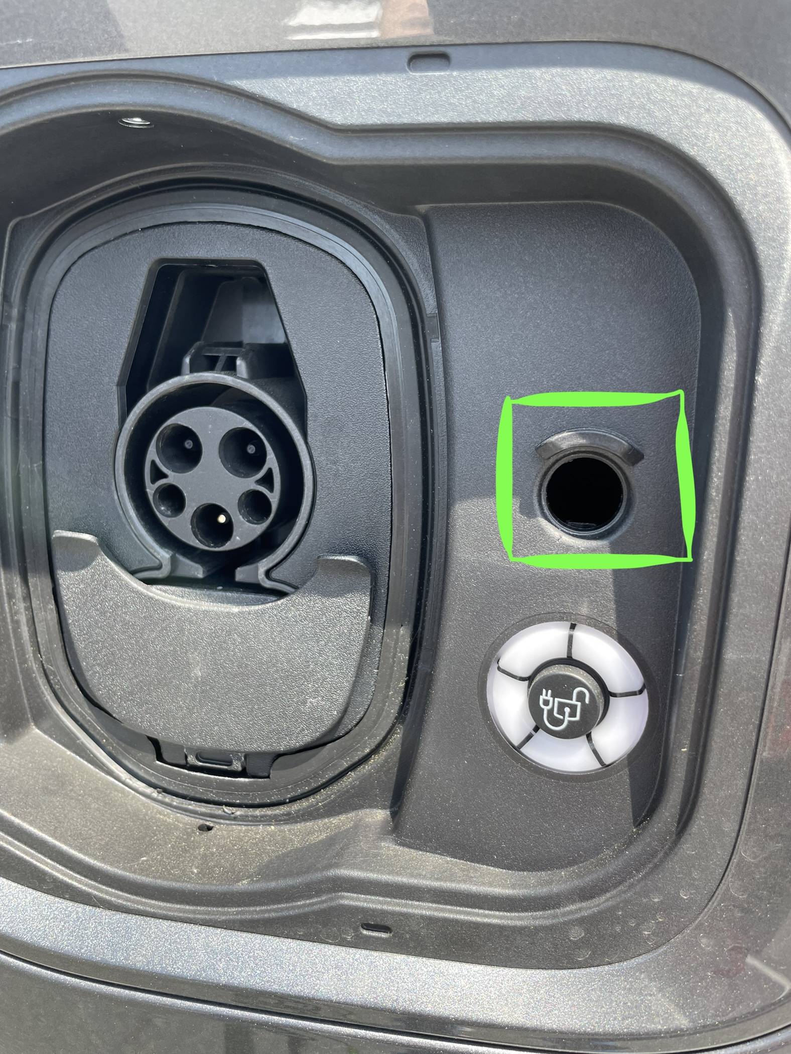 Ford Mustang Mach-E Charging port latch fell inside car D2CBA917-0D82-4488-8465-B993B897B4E5