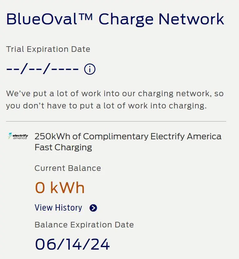Ford Mustang Mach-E BlueOval Charge Network Trial Extended 1685625604906