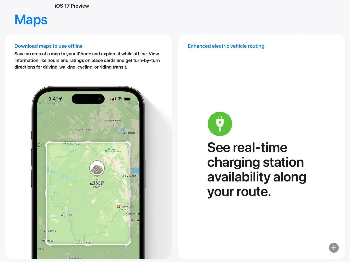 Ford Mustang Mach-E iOS 17 - Maps to include live EV Charging Station Availability Screenshot 2023-06-05 at 2.51.34 PM