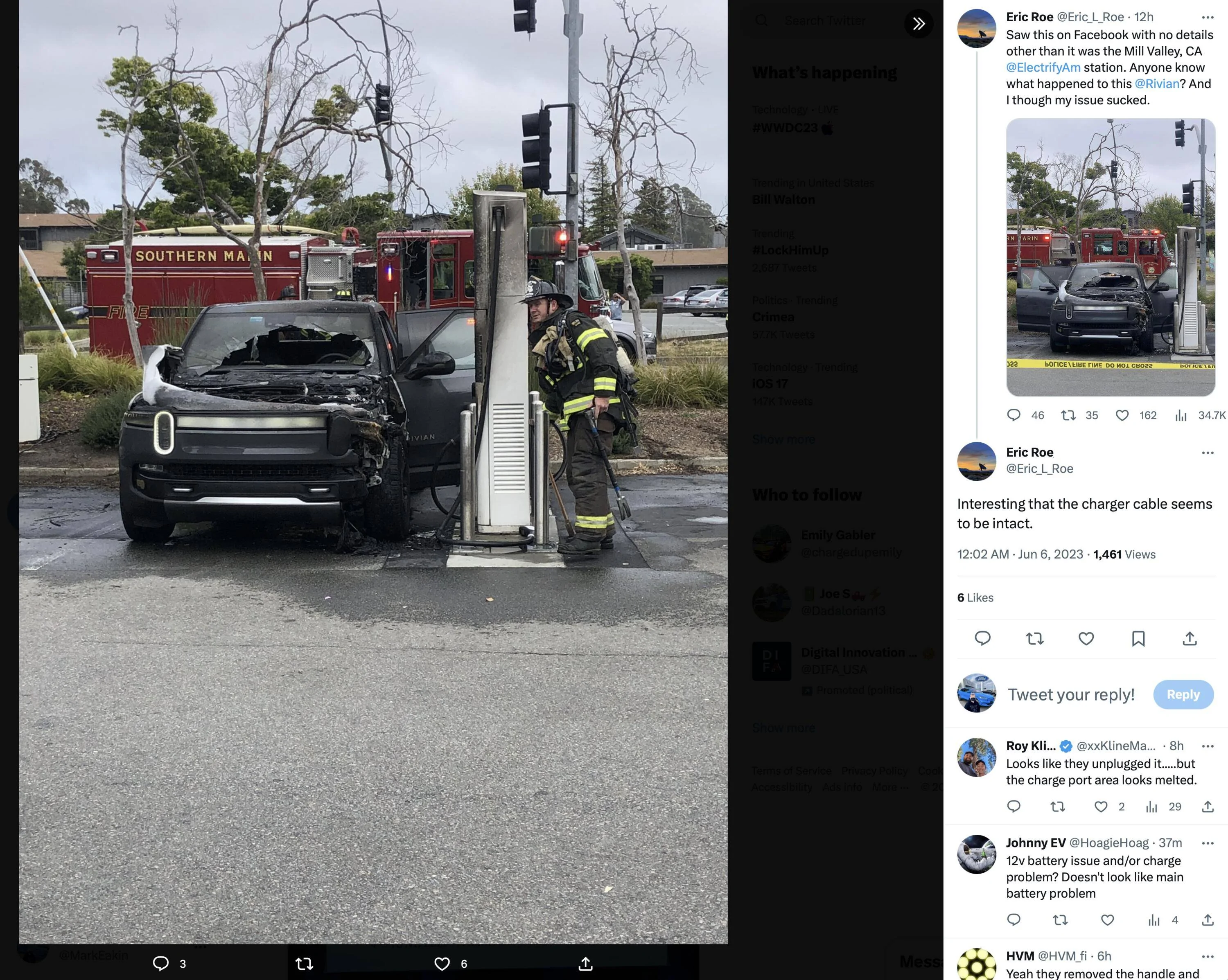 Ford Mustang Mach-E Rivian and EA aren't getting along well Screenshot 2023-06-06 at 9.08.18 AM
