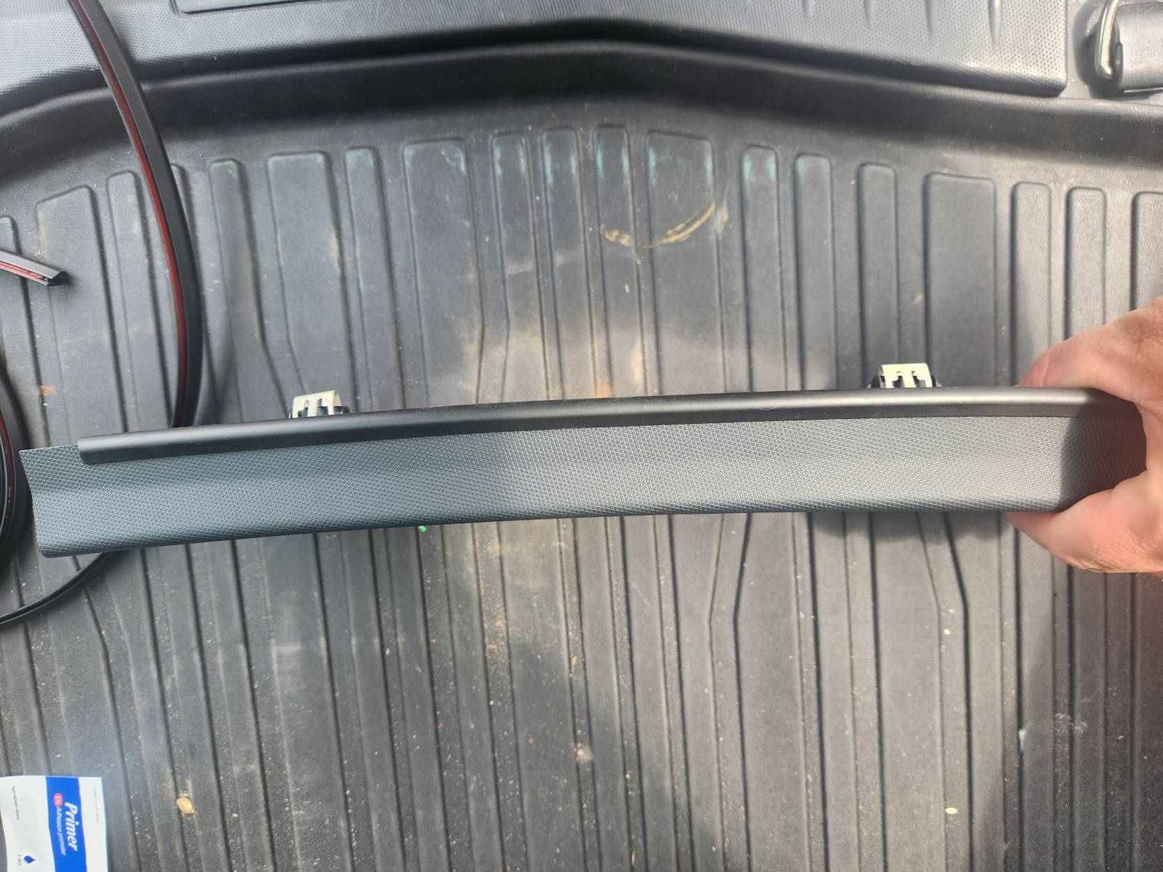 Ford Mustang Mach-E So my tailgate has developed a rattle. 20230606_122018