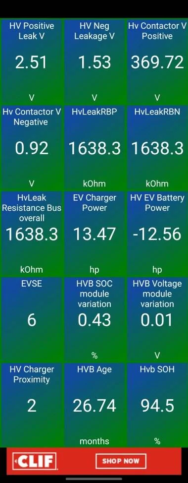 Ford Mustang Mach-E Tracking the HVB State of Health - how much decline is normal? Screenshot_20230606_170304222