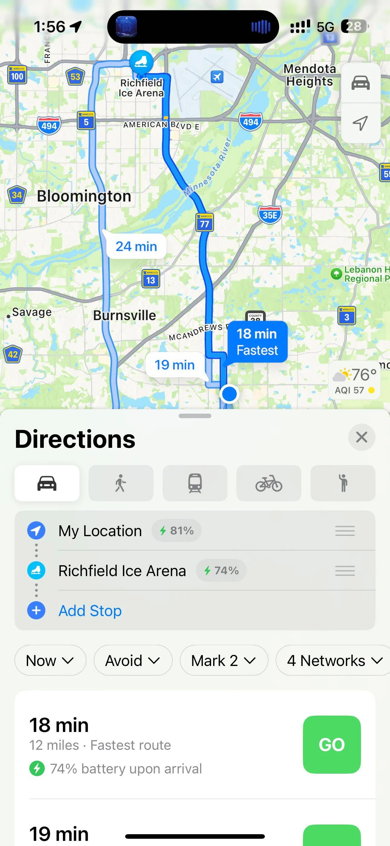 Ford Mustang Mach-E iOS 17 adds real-time charging availability info IMG_1710