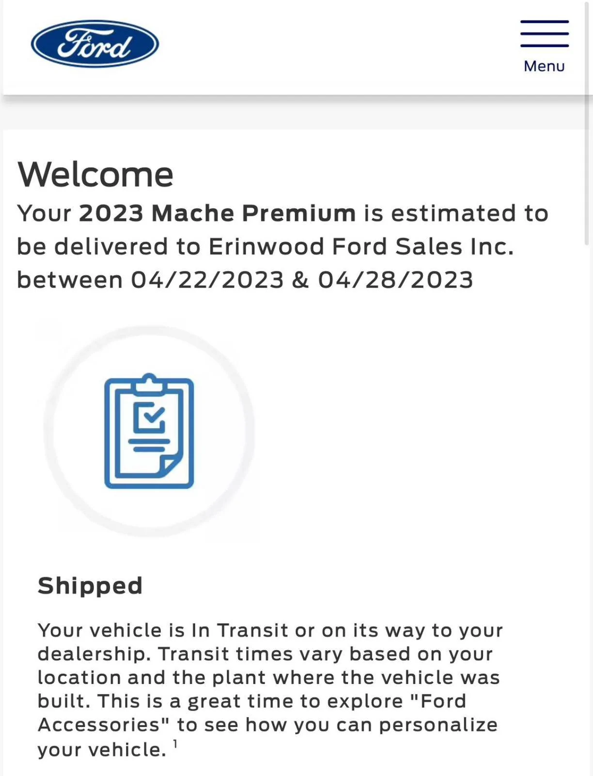 Ford Mustang Mach-E Anyone had more delivery pushbacks then this? ETA 1
